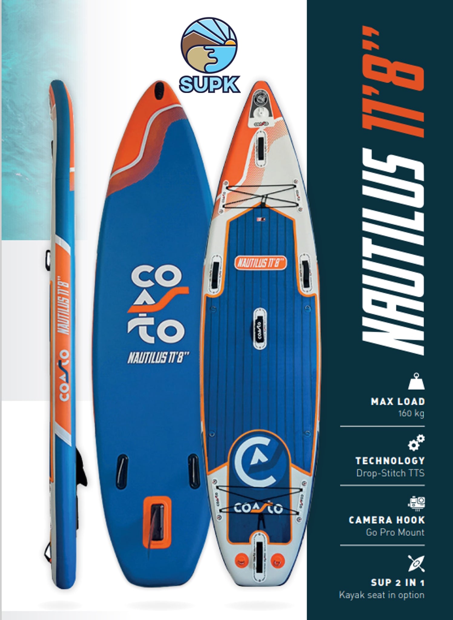 Tabla de paddle surf hinchable nivel intermedio