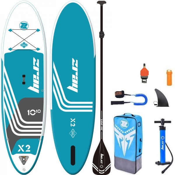 ZRay X2 10.10  Tabla Paddle Surf Hinchable Mas larga rápida y divertida